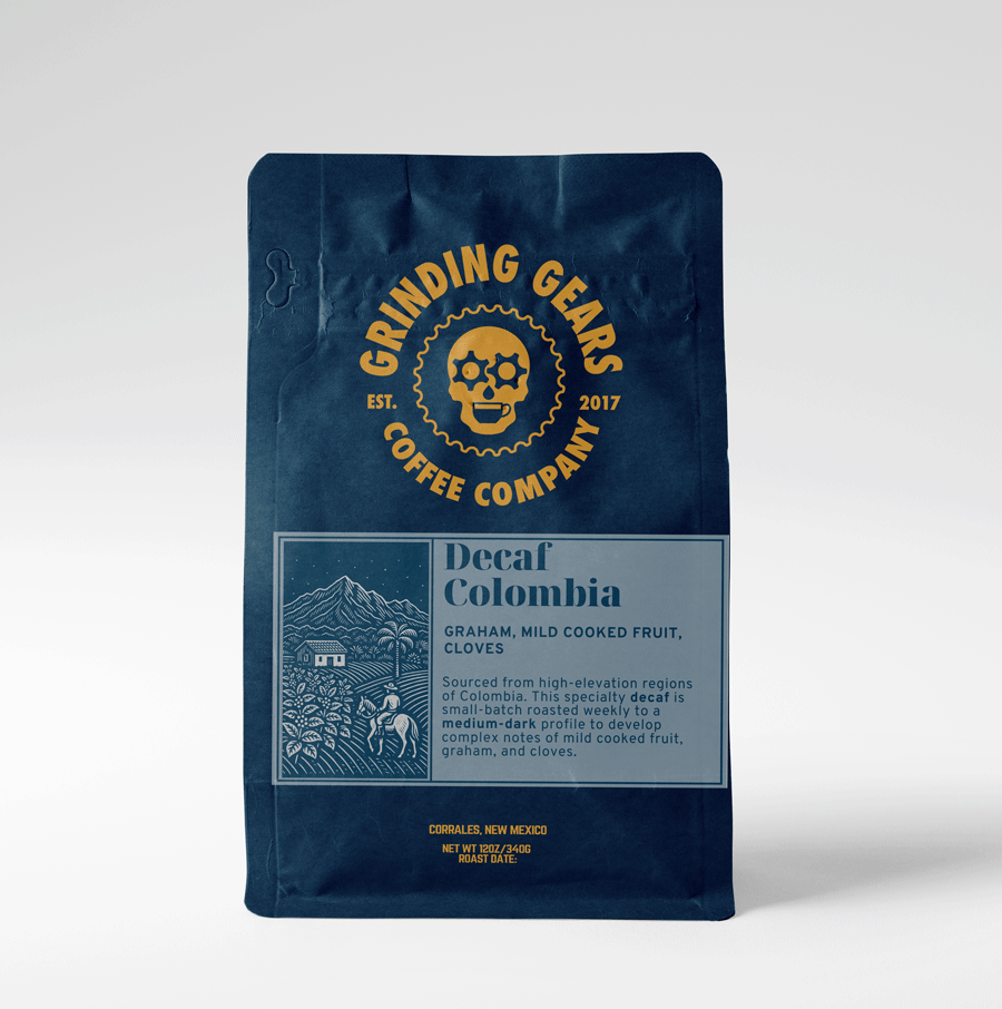 DECAF Colombia – Grinding Gears Coffee